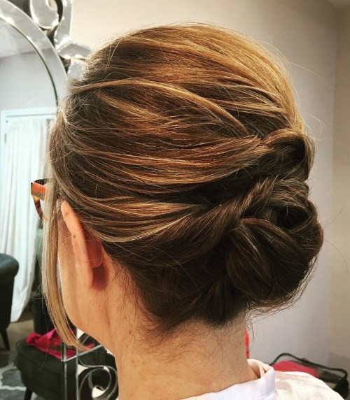 Formal Updo For Shorter Hair