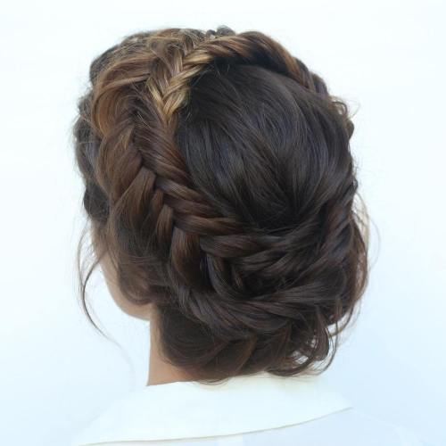 Fishtail Crown Braid