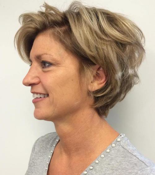 Short Curly Bob Over 50