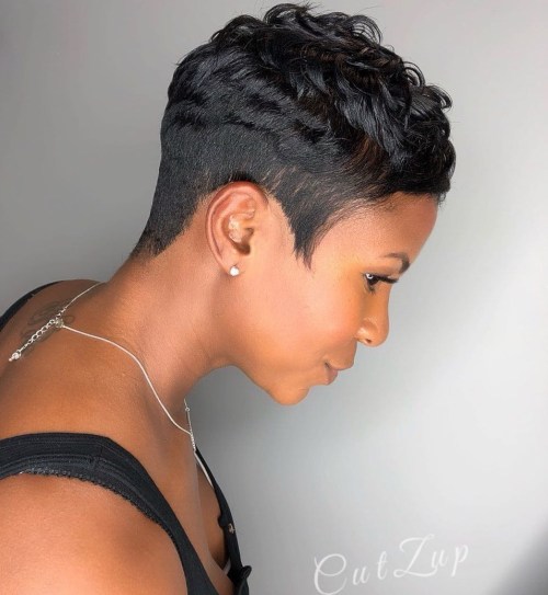 Short Undercut With Textured Top