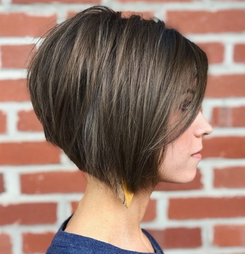 Elegant Straight Bob For Thick Hair