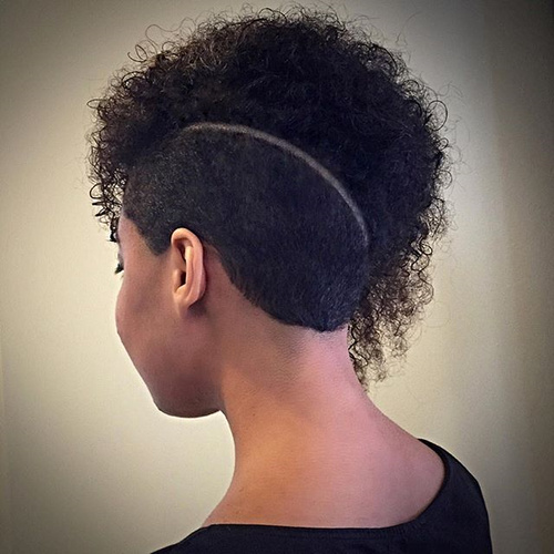 asymmetrical short black haircut