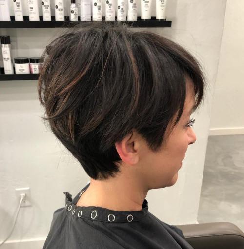 Long Pixie Cut For Thick Hair