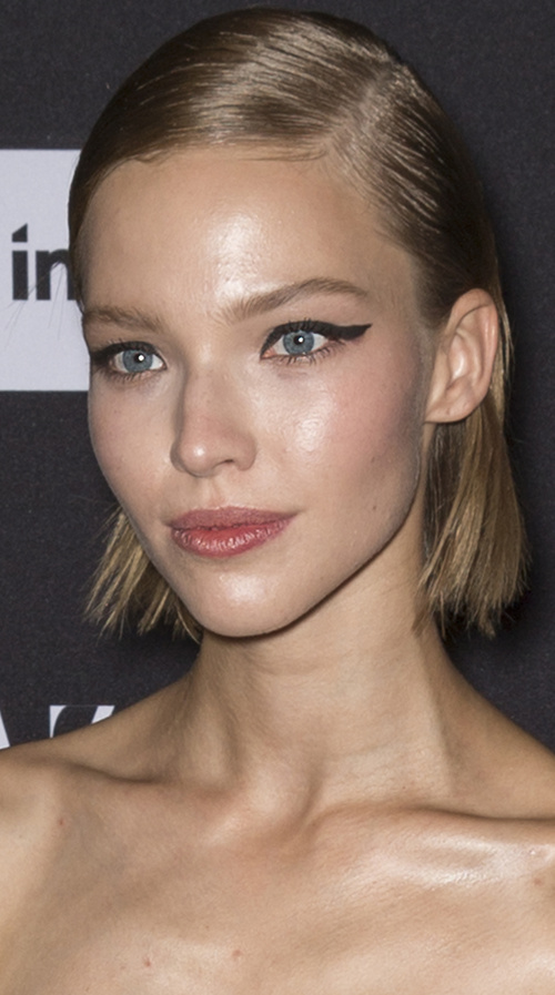 Sasha Luss short haircut for girls