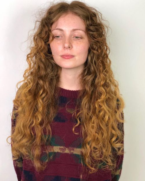 Long Layered Curly Locks