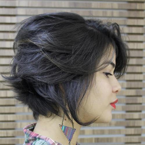 Tousled Bob Hairstyle