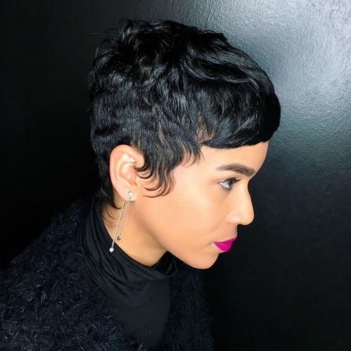 Short Pixie For Black Women