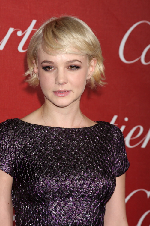 Carey Mulligan short haircut for girls