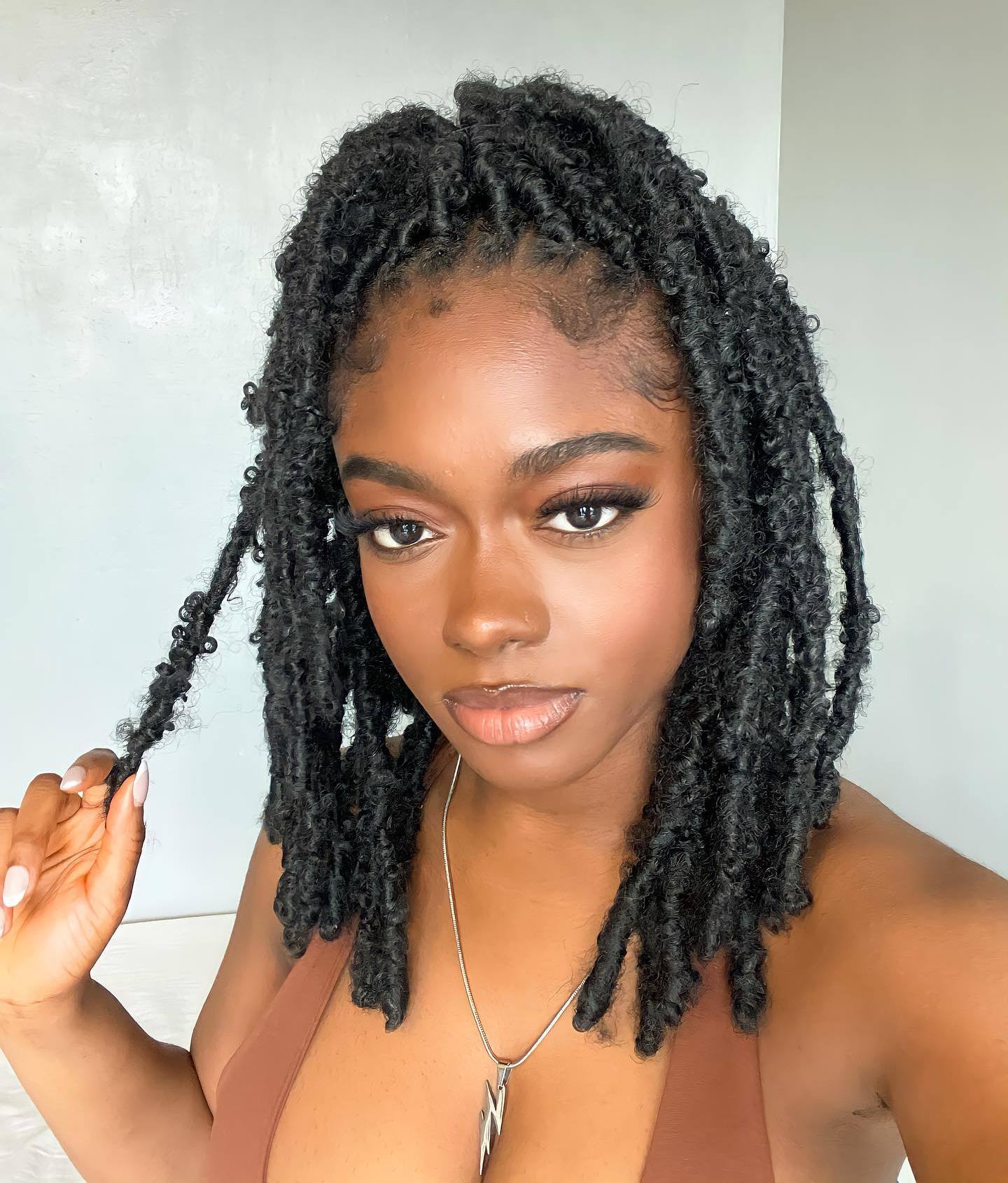 Protective Braided Hairstyle for Black Women