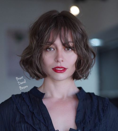 Gorgeous Short Wavy Bob