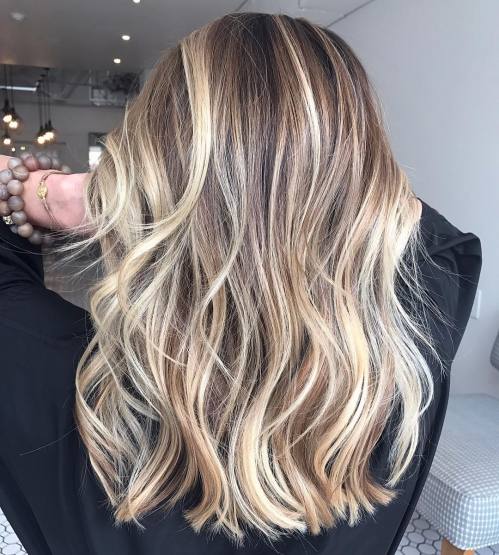 Blonde Balayage For Brown Hair