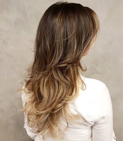 Layered Haircut For Long Wavy Hair