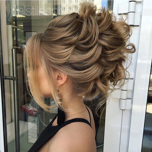 Messy Loose Formal Updo