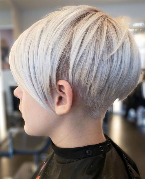 Very Short Undercut Pixie Haircut