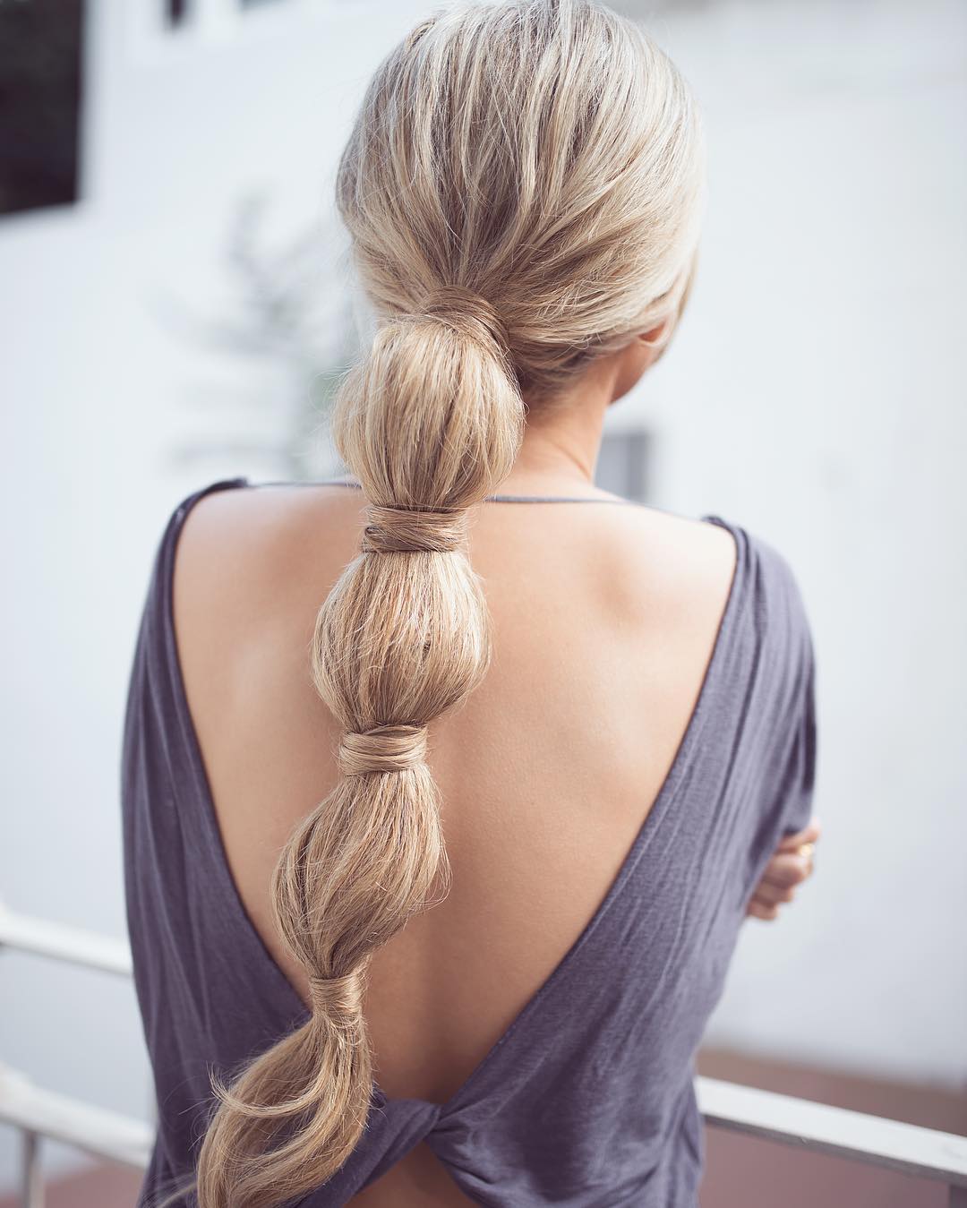 Bubble Braid For Long Hair