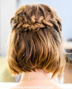 How to Do a Half-Up French Braid Crown in 6 Easy Steps